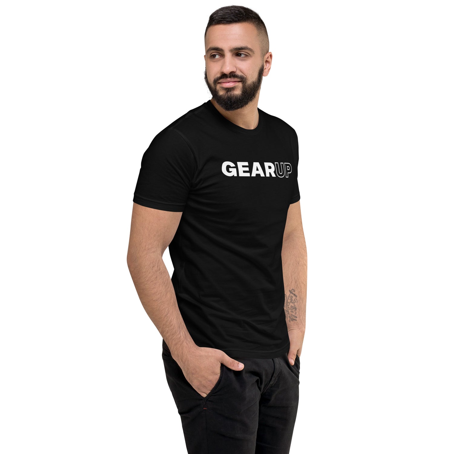 Gear up Fitted T-shirt