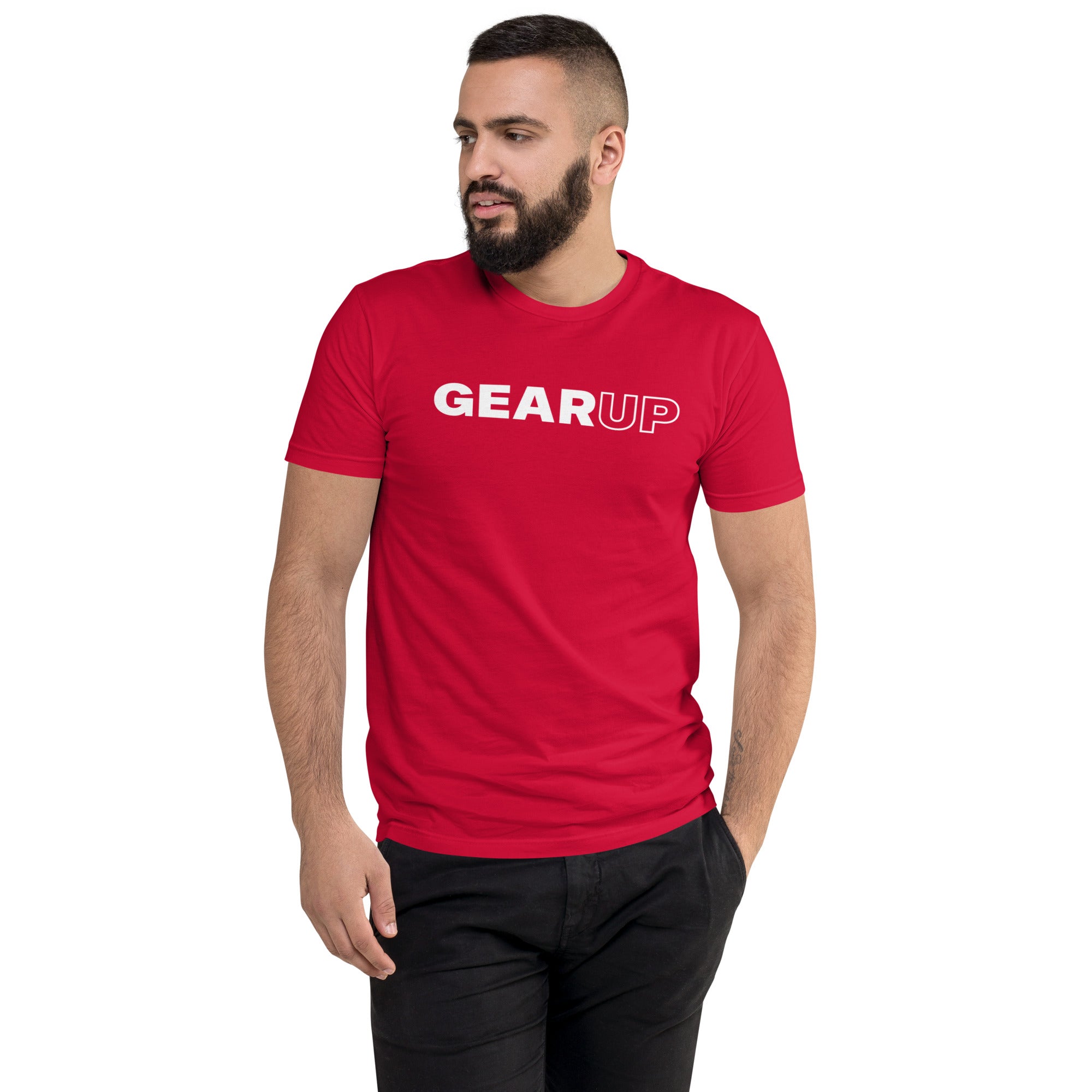 Gear up Fitted T-shirt