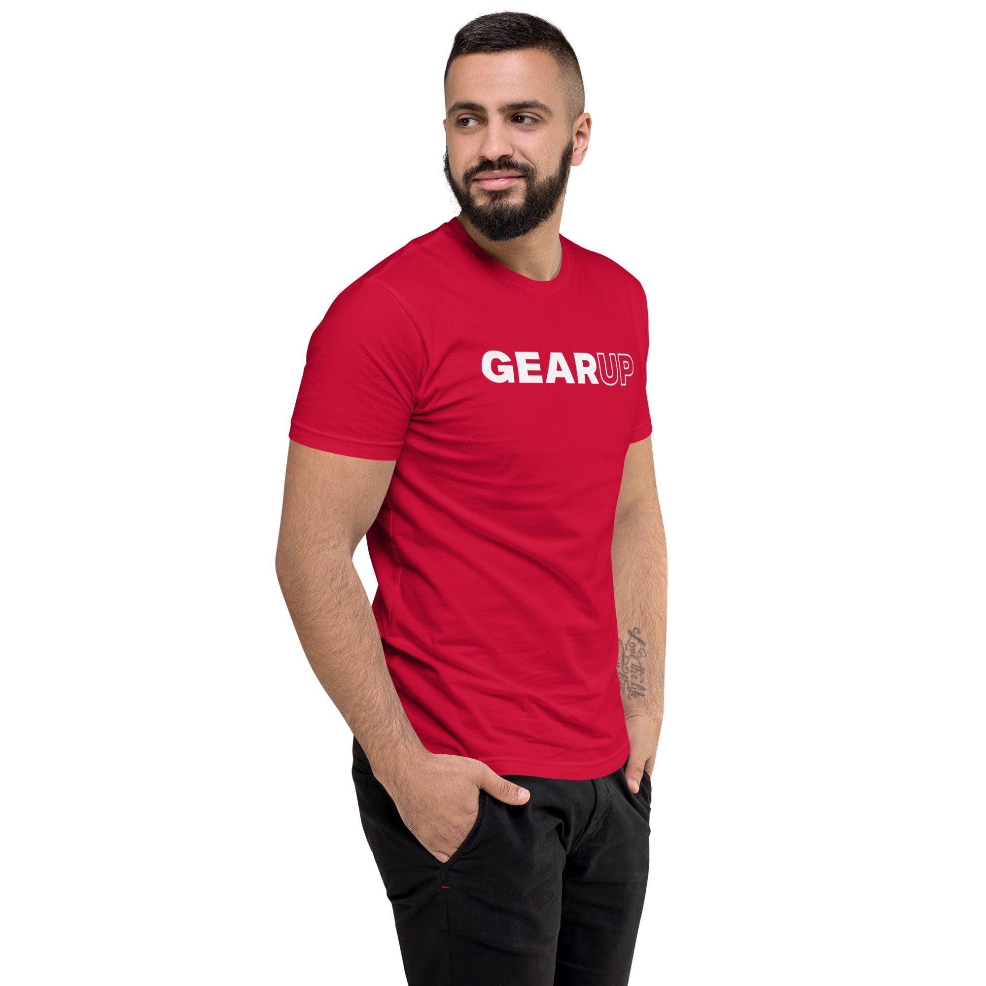 Gear up Fitted T-shirt