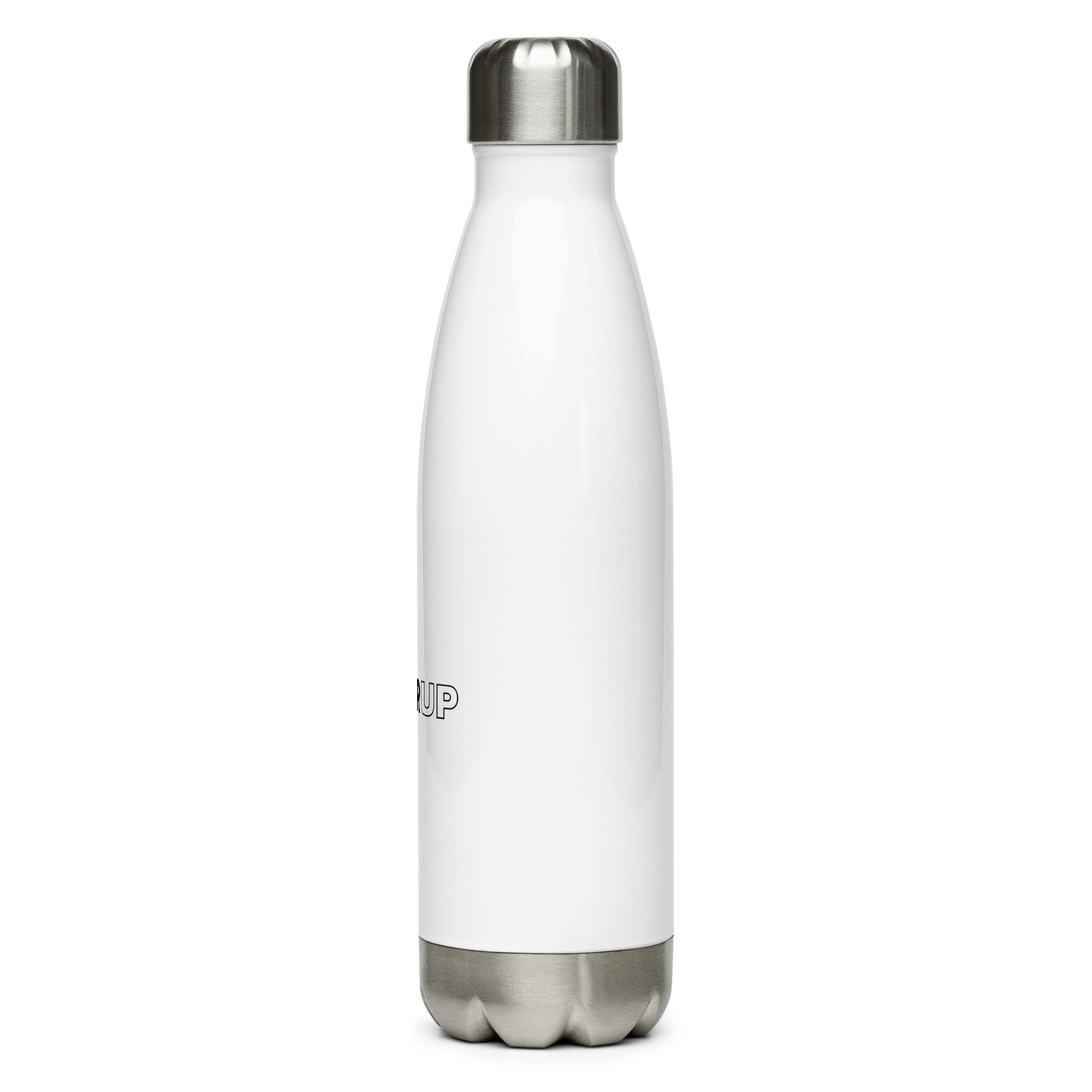 Stainless steel water bottle